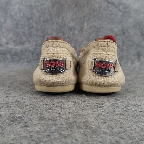 Skechers Shoes Womens 6.5 Flats Bobs For Cats Slip On Casual Rainbow Comfort Tan - Picture 5 of 13